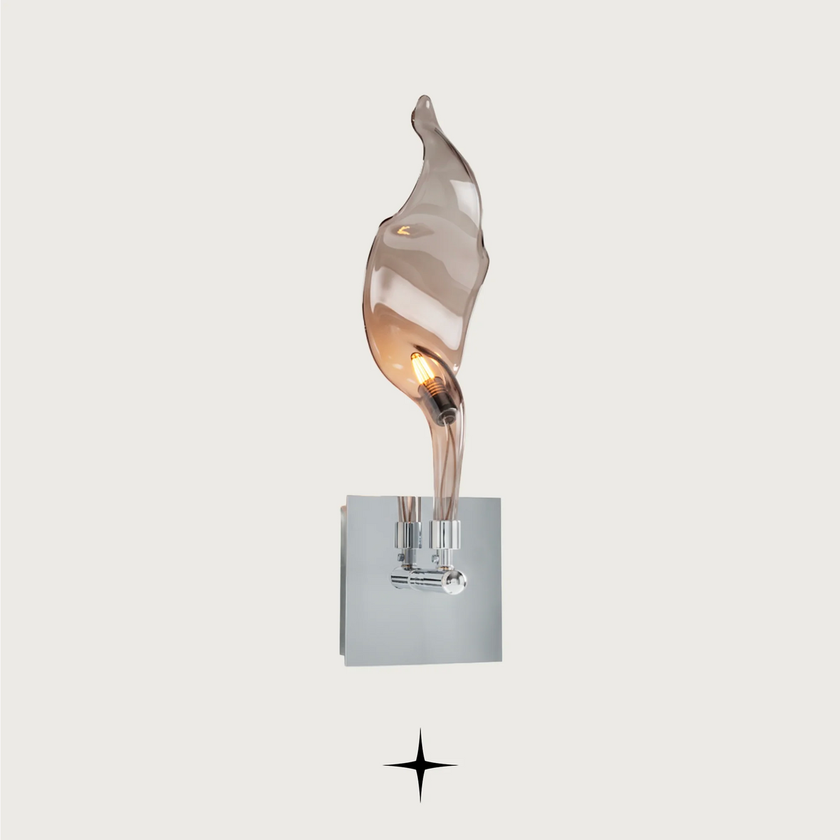 Magnificia luxury crystal wall sconce featuring intricate details and a crown-like masterpiece design.