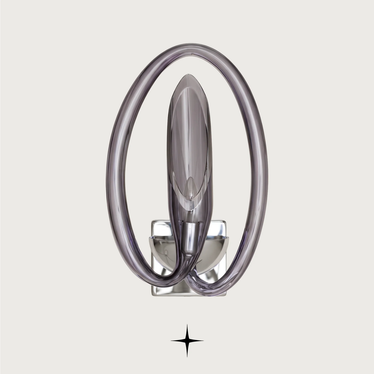 Oasis wall light fixture showcasing a stunning interplay of classic elegance and crystal details.