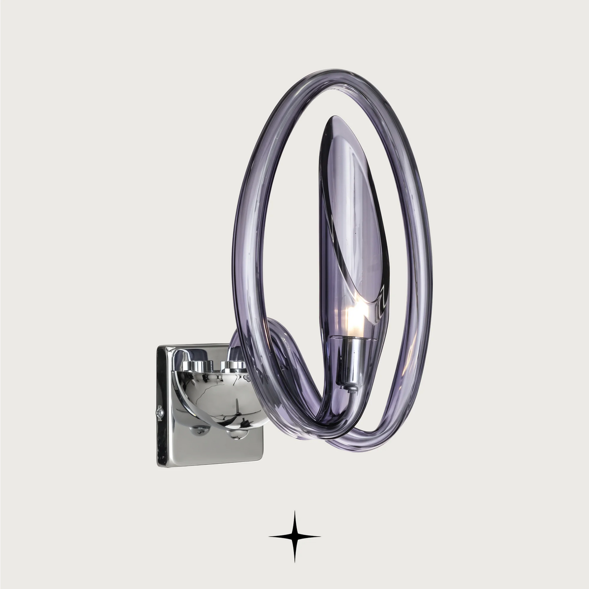 Oasis wall light fixture showcasing a stunning interplay of classic elegance and crystal details.