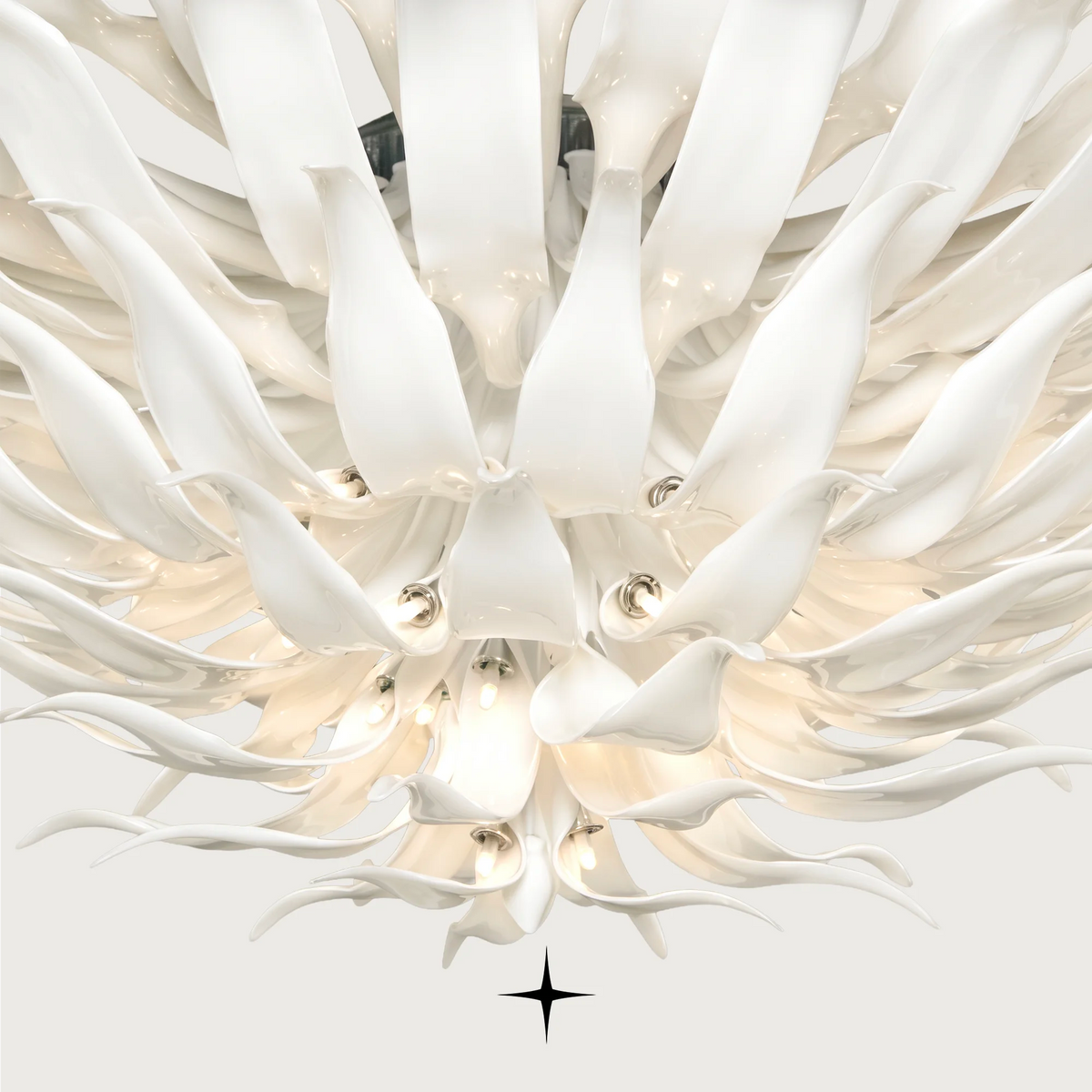 Ursula Chandelier featuring a breathtaking masterpiece design that harmonises complexity and symmetrical elegance.