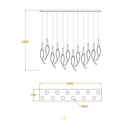 Elegant Linear Marble Aura