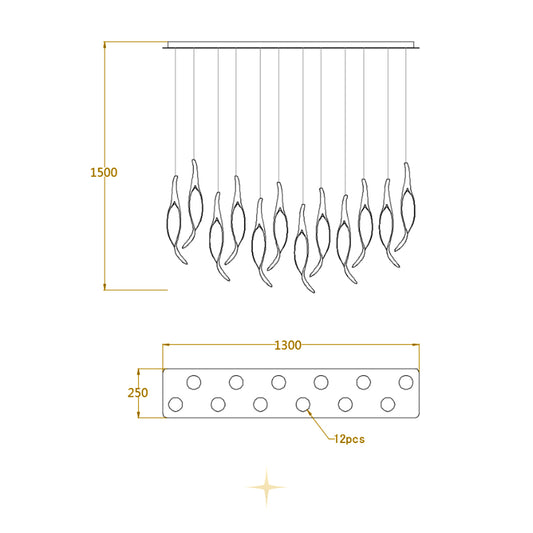Elegant Linear Marble Aura