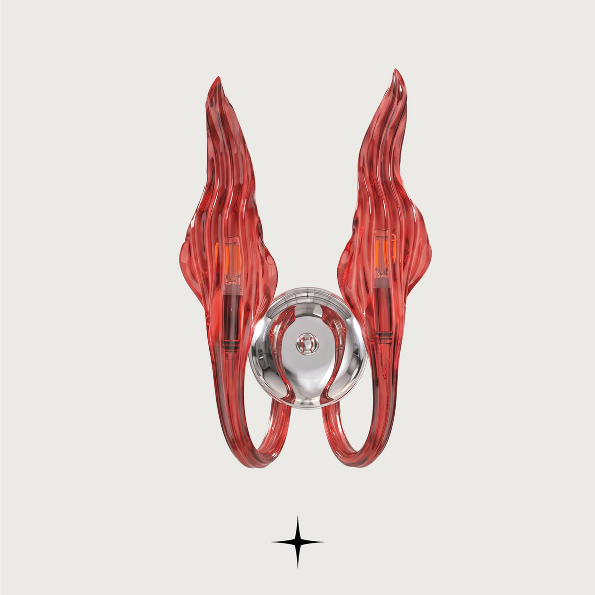 Anastasia wall light fixture featuring timeless design and circular crystals that gracefully encircle the arms.
