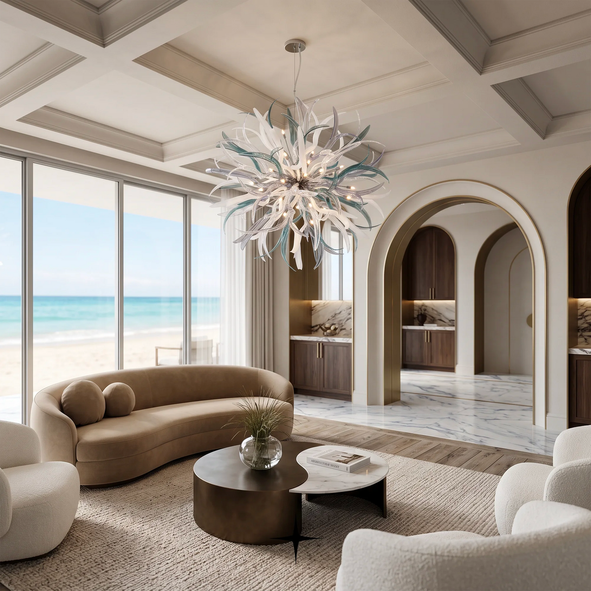 Grand Dandelion Chandelier