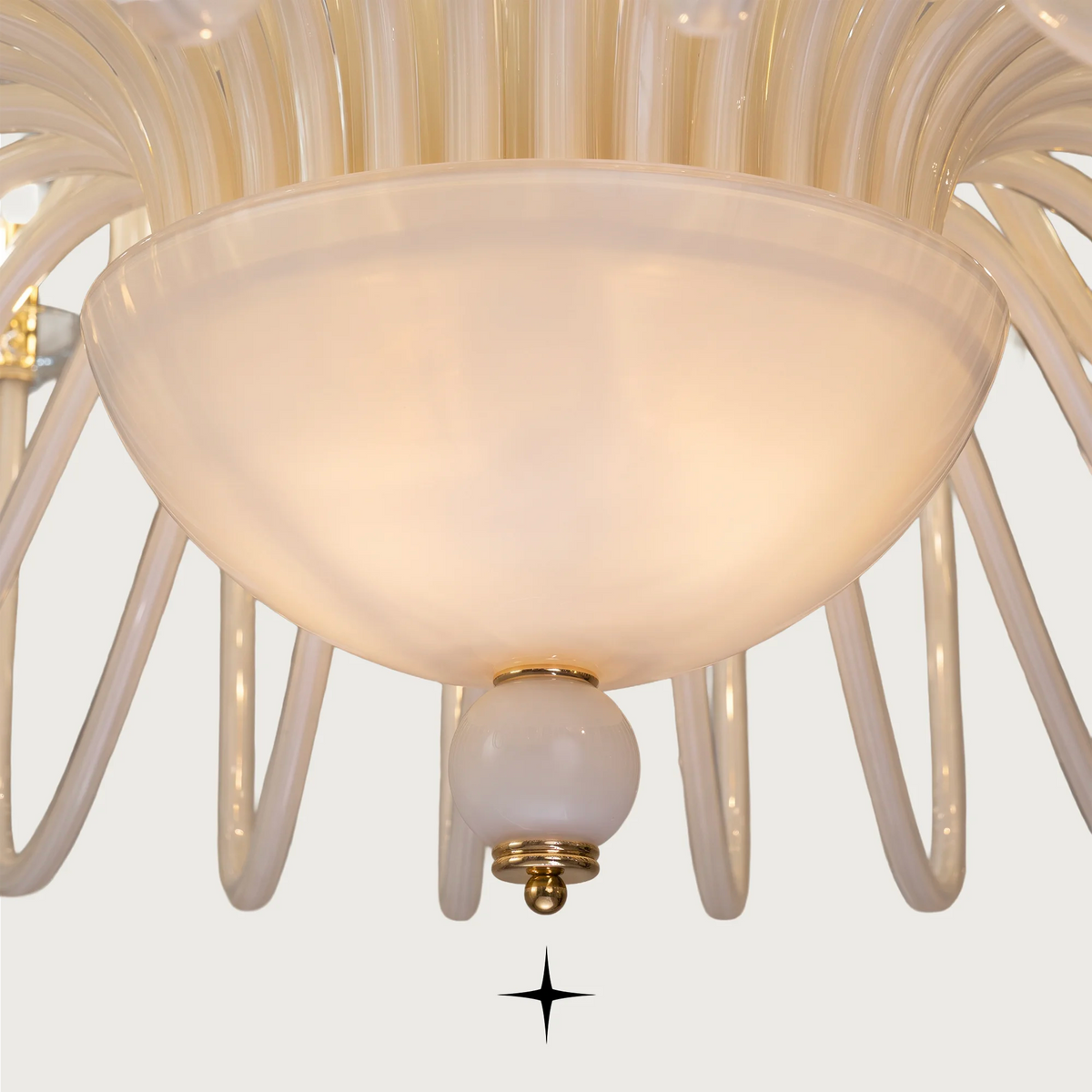 Grand Harmony Chandelier featuring authentic Bohemian crystal and traditional craftsmanship in a stunning designer layout.
