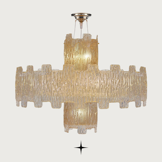 Paloma Modern Murano Glass Chandelier