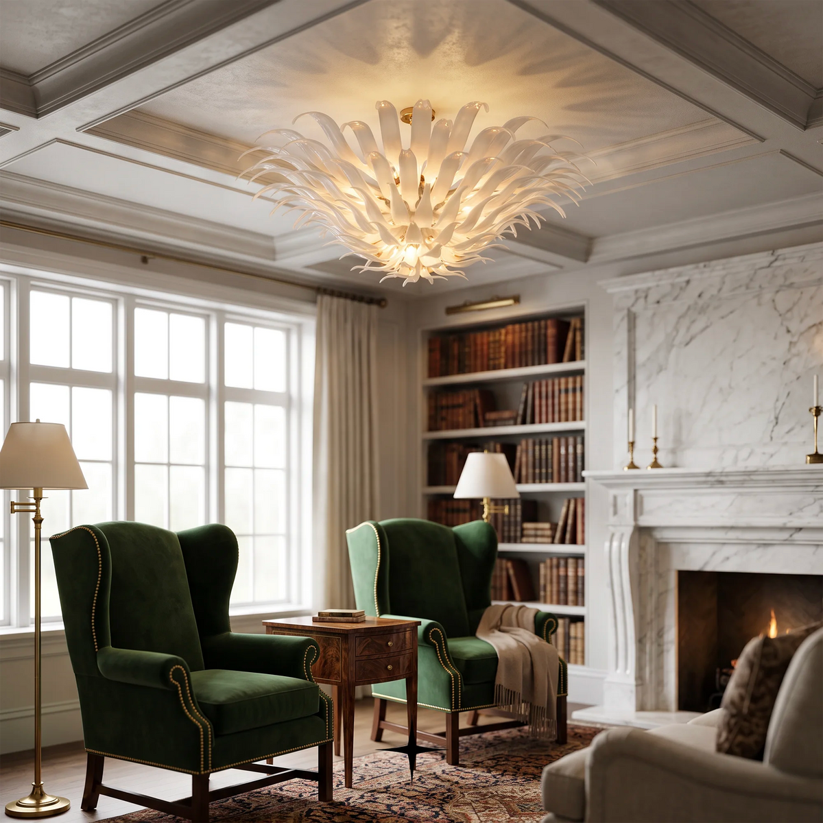 Ursula Chandelier featuring a breathtaking masterpiece design that harmonises complexity and symmetrical elegance.
